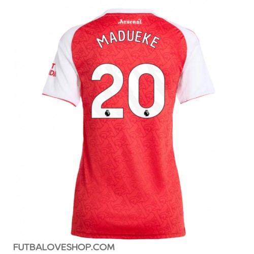 Dres Arsenal Noni Madueke #20 Domáci pre Ženy 2025-26 Krátky Rukáv